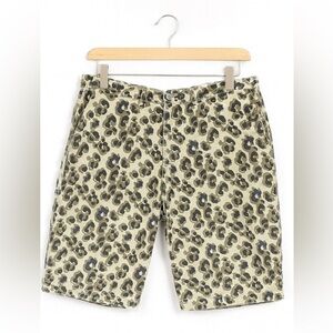 Decibel Dry Good Men's Size 38 Long Chino Camo Shorts.  11" inseam, 22" length